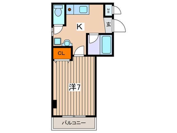 サンヒルズⅡの物件間取画像